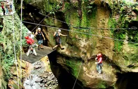 Guachipelin Adventure Volcano Zipline Horseback River Tubing Combo