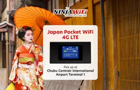 Mobile WIFI rental at Chubu Centrair Airport Terminal 1 in Nagoya