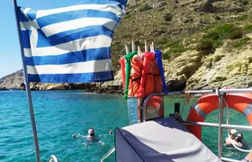 Boat and hike tour to the Hidden Beaches of Syros