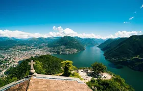 Lugano Region Guided Excursion from Lugano to Monte San Salvatore by funicular