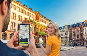 Self-guided digital scavenger hunt in Wiesbaden