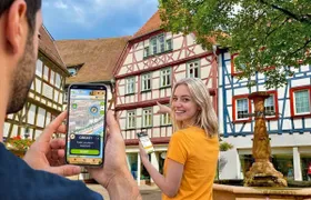 Self-guided digital scavenger hunt in Bensheim