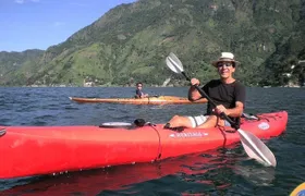 Kayak and Hike Adventure Tour from Panajachel in Guatemala