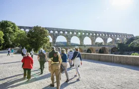 Pont du Gard and museum entry ticket with audio guide