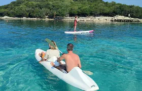 Paddle-boarding around Ksamil islands (two times a day)