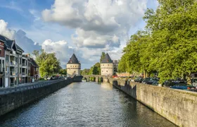 Self guided tour with interactive city game of Kortrijk