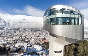 Entrance ticket to Bergisel ski jump arena in Innsbruck