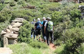 Small-Group Guided Hiking Tour in Andros with picnic on the beach