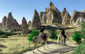 Horse riding experience in Cappadocia's valleys