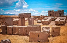 Tiwanaku archaeological site guided day trip from La Paz
