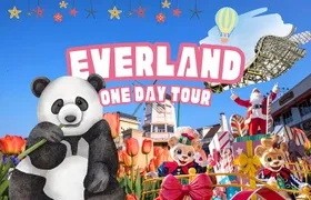 Everland Theme Park Admission Ticket with Transfer from Seoul