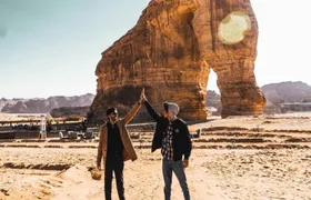 Al Ula guided tour to Elephant Rock