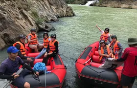 Biking, Soft Trekking, and Rafting in Draynur and Gialong Waterfalls