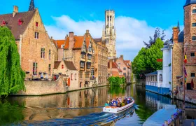 Bruges and Ghent day trip with transport from Brussels