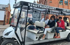 Gdańsk: City Sightseeing Tour by Buggy/Golf Cart LIVE GUIDED 1H
