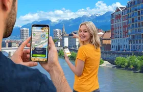 Self-guided digital scavenger hunt in Grenoble