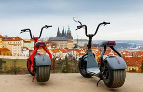 Grand city tour on Scrooser in Prague