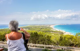 Full-day guided tour to Formentera from Ibiza by fast ferry