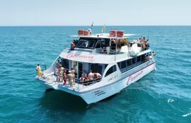 Gandia catamaran trip with swimming stop and drink