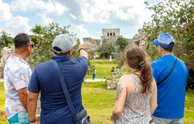 Tulum, cenote swim, turtle snorkelling and beach club combo tour