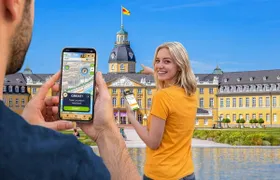 Self-guided digital scavenger hunt in Karlsruhe