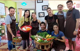 Half-Day Thai Cooking Class with organic ingredients