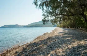 North Lesbos Boat Cruise with Barbecue from Petra