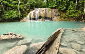 Kanchanaburi Tour Erawan Waterfall Temples and Giant Rain Tree