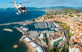Monaco shared helicopter flight with shuttle service