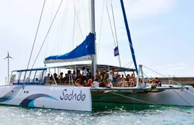 Sal island catamaran cruise with all-Inclusive drinks and optional transfers
