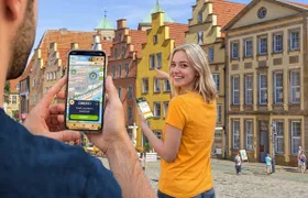 Self-guided digital scavenger hunt in Osnabrück