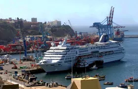 San Antonio after Cruise tour to Valparaiso and Casablanca Drop off in Santiago