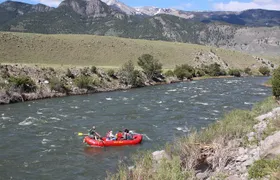 Scenic Float on the Yellowstone River