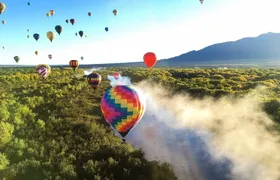 Albuquerque Hot Air Balloon Rides at Sunrise