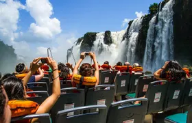 Iguazu Falls Tour, Boat Ride, Train and Safari Truck