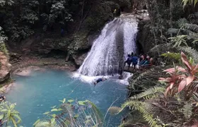 Ocho Rios Blue Hole and Dunn's River Falls Tour