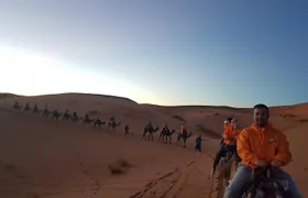 Trip To Merzouga Desert From Erfoud, Sunset Over Dunes Camel Ride