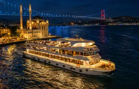 Bosphorus dinner cruise and live show
