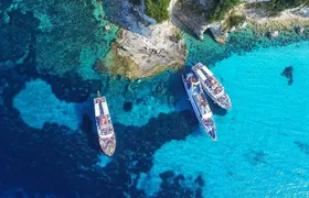 Full-Day Boat Tour of Paxos Antipaxos Blue Caves from Corfu