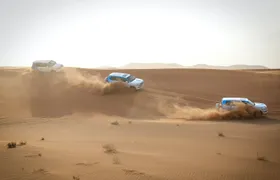 Abu Dhabi morning desert safari with camel ride