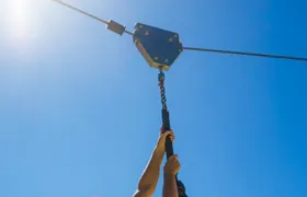 Zipline experience in Musandam