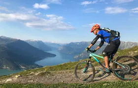 Voss mountain to fjord mountain bike tour