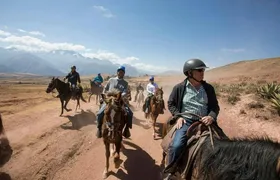 Half-day private tour riding on horseback around Cusco