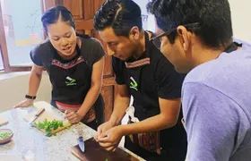 Traditional Bolivian Cooking Class w/ Cocktail Making by La Boca del Sapo, Sucre