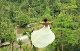 Ubud: Monkey Forest, Jungle Swing, Rice Terrace, and Water Temple