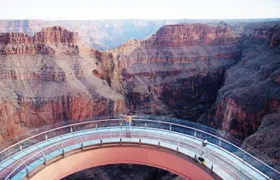 Grand Canyon West Rim bus tour with Hoover Dam photo stop and Skywalk ticket
