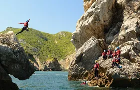 Coasteering in the Arrabida Natural Park (Lisbon region)