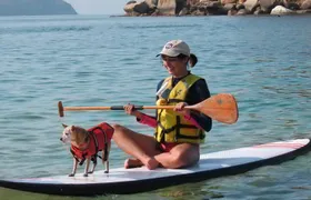 Paddle Boarding At Acapulco´s Bay