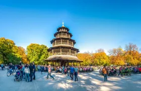 Rickshaw tour in the English Garden in Munich