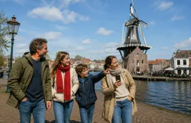 Self-guided exploration game in Haarlem